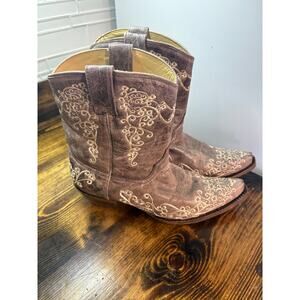Corral Brown Cowgirl Boots Size 12
